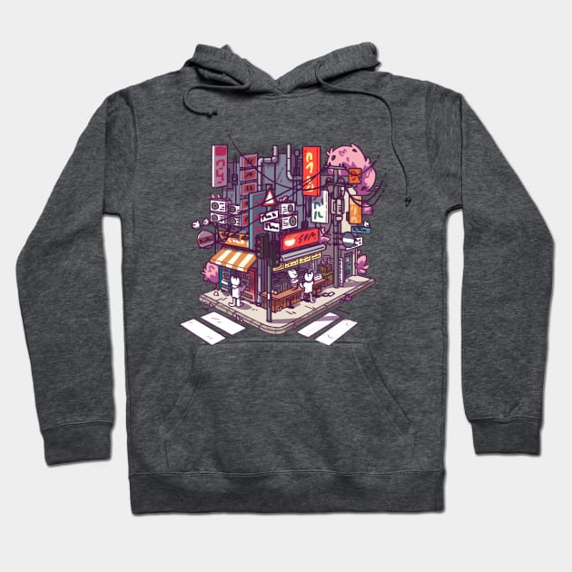 tiny tokyo Hoodie by mestiso